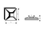 Adhesive Tie Base Chart